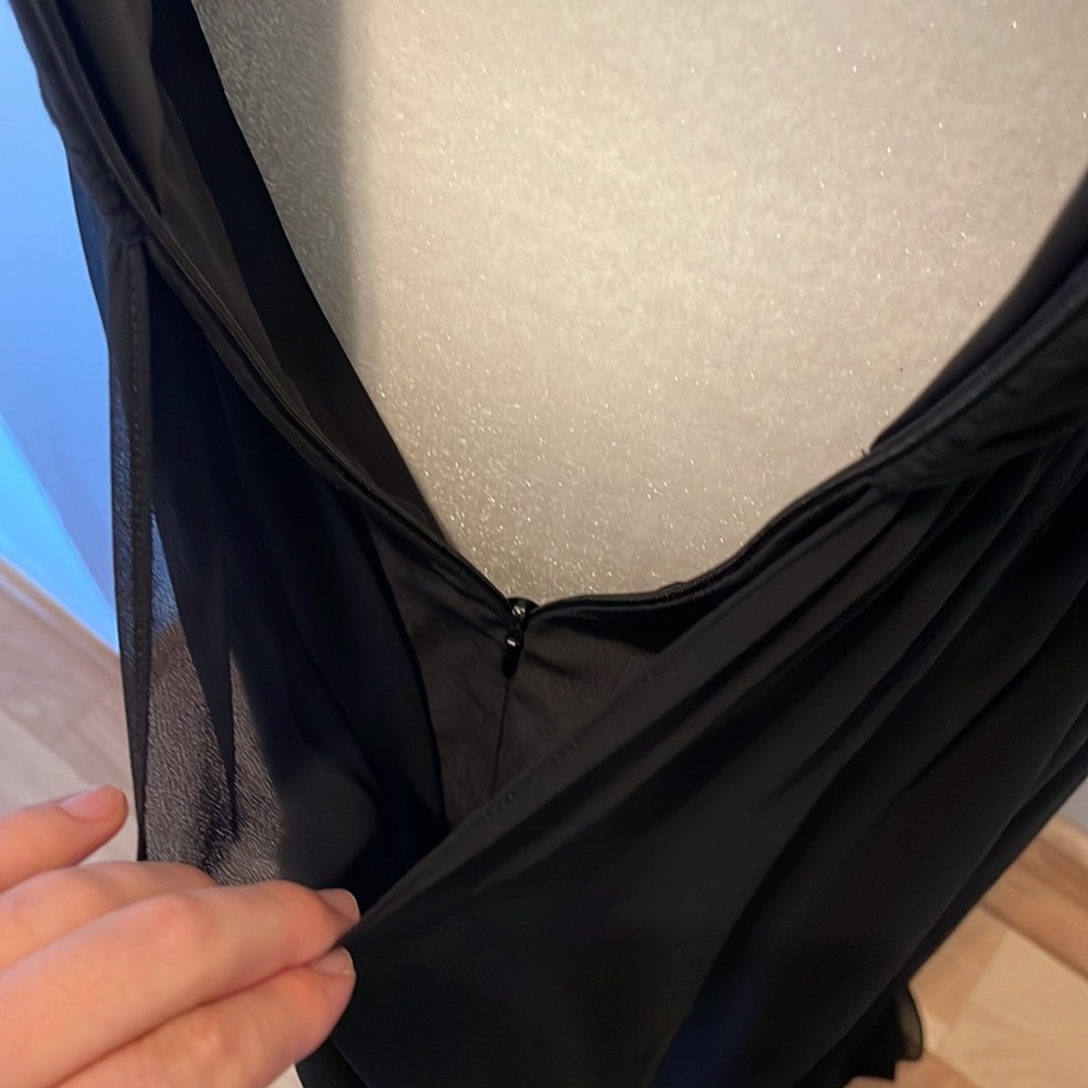 Lauren Ralph Lauren Black Evening Gown (Size 10) - Picture 8 of 10